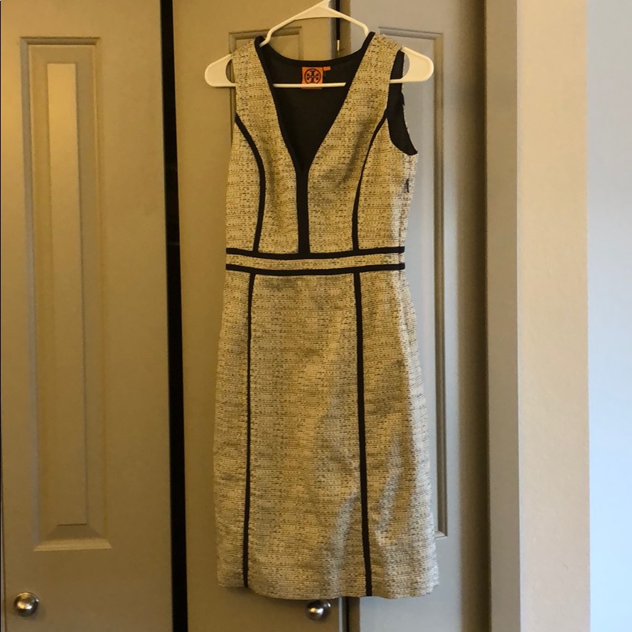 Tory Burch Tweed Sheath Dress Size 2